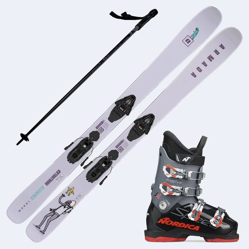 2026 Armada Tantrum 84 Freestyle Skis with SpeedMachine J Boots and Poles
