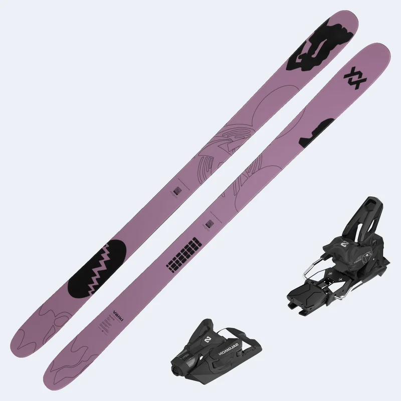 2026 Volkl Revolt 96 Skis with Salomon Strive 14 GW Bindings