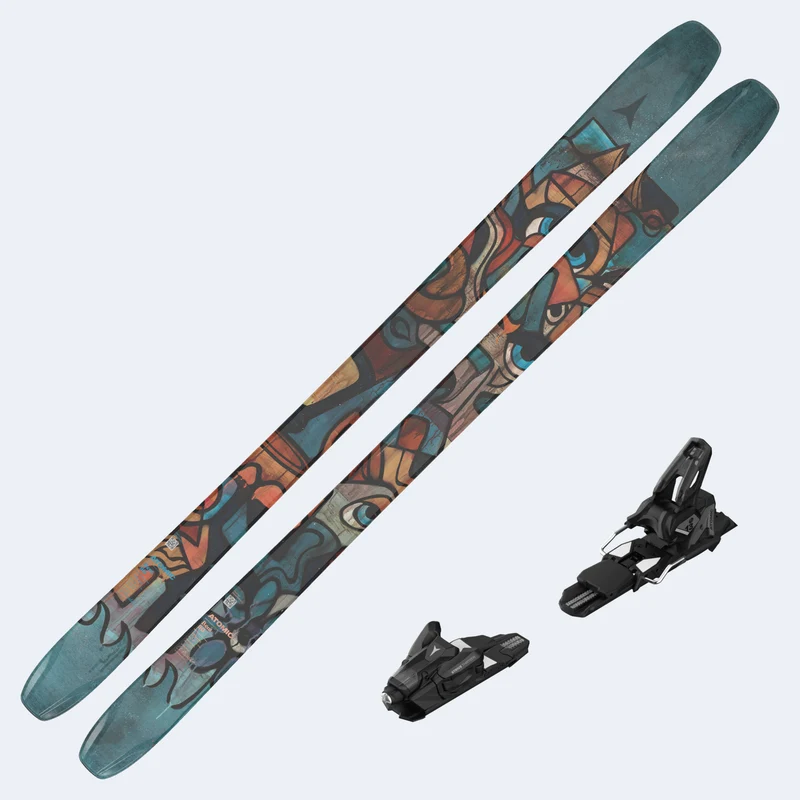 2026 Atomic Bent 90 Demo Skis W/ Strive 13 Demo Bindings
