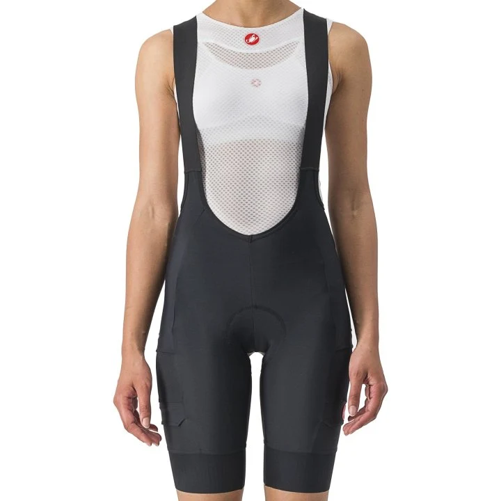 CASTELLI WOMEN'S UNLIMITED CARGO W BIBSHORT BLACK