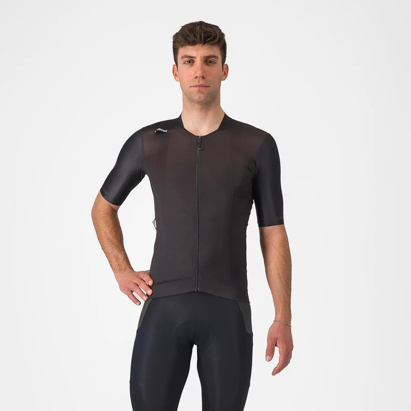 CASTELLI MEN'S UNLIMITED PRO JERSEY LIGHT BLACK