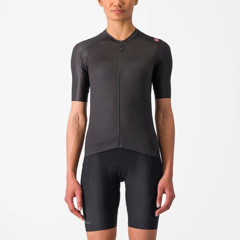 CASTELLI WOMEN'S ESPRESSO W JERSEY LIGHT BLACK