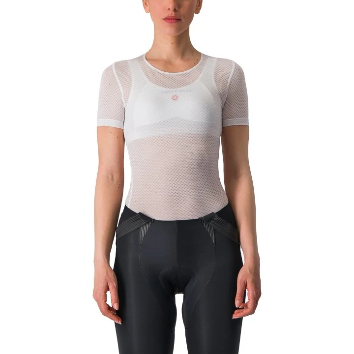 CASTELLI WOMEN'S PRO MESH W SHORT SLEEVE WHITE
