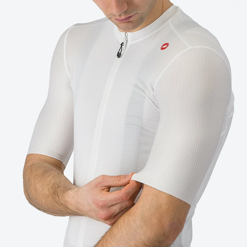 CASTELLI MEN'S ESPRESSO JERSEY IVORY/DARK GRAY