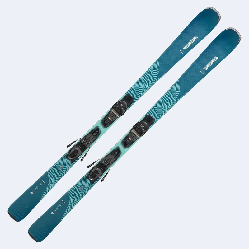 2026 K2 Blur 76 Women's Skis W/ Quikclik Free Bindings