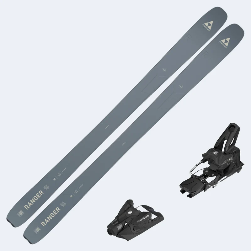 2027 Fischer Ranger 96 Skis with Salomon Strive 14 GW Bindings