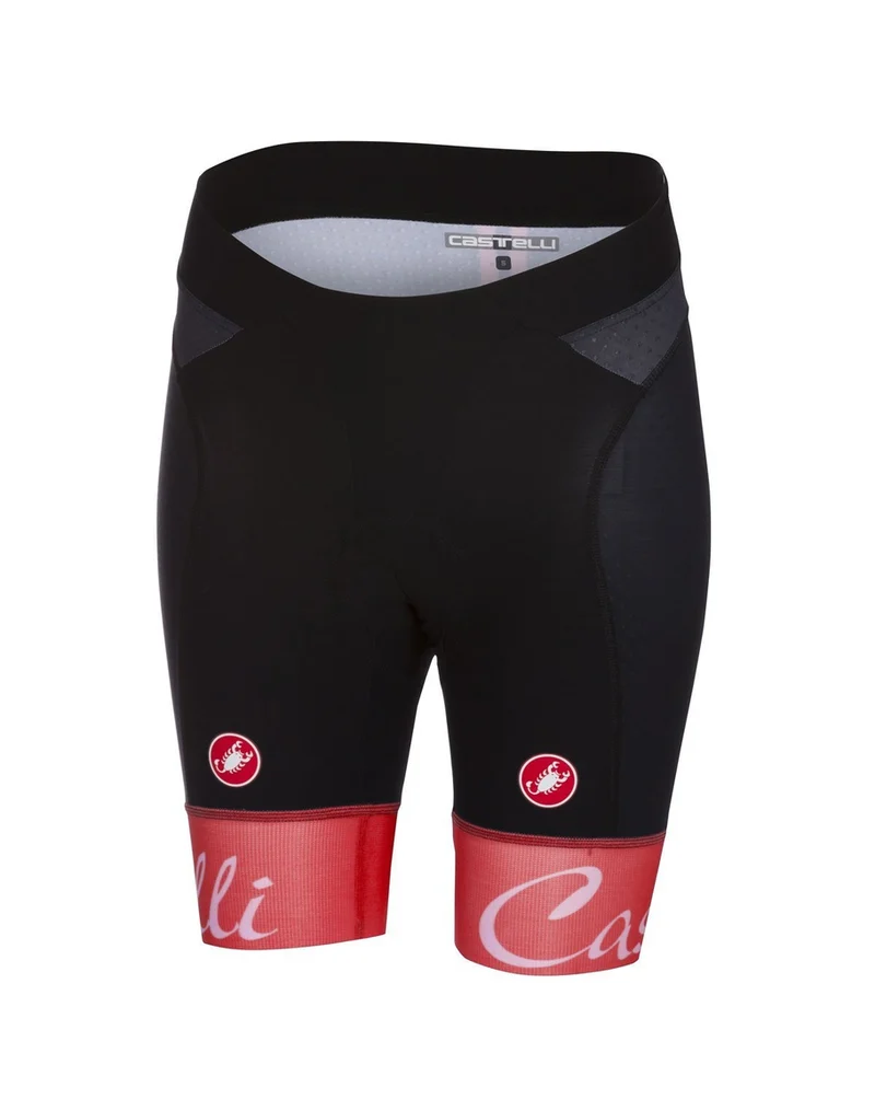 CASTELLI FREE AERO 女士 單車褲 短褲 紅色