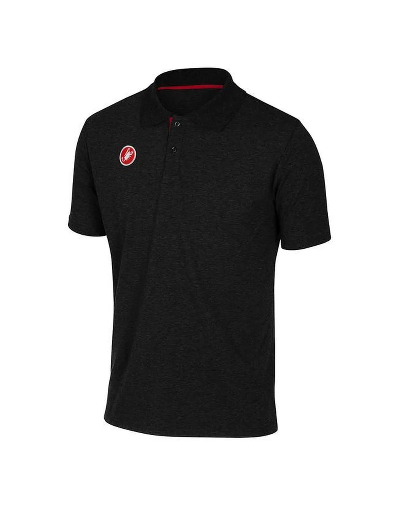 CASTELLI RACE DAY POLO衫 黑色