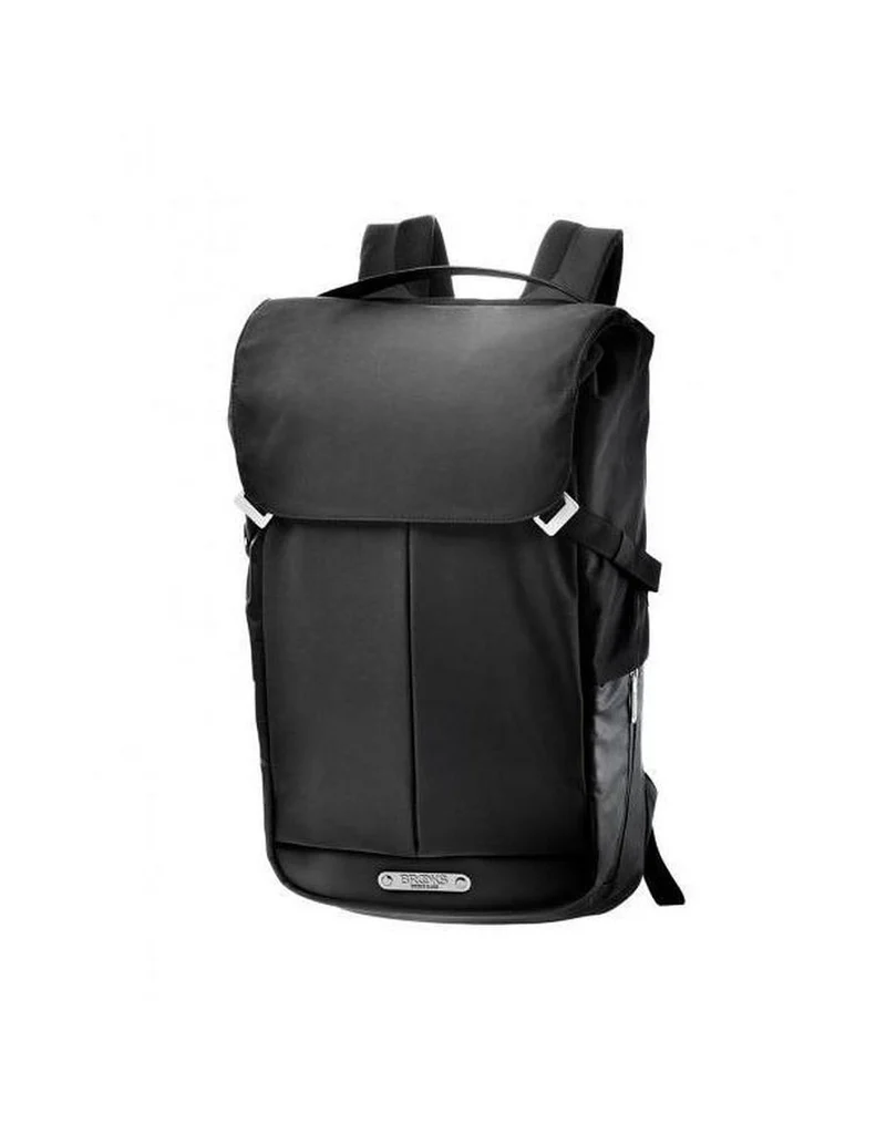 BROOKS PITFIELD NYLON TECHNICAL FLAP TOP 雙肩背包 黑色