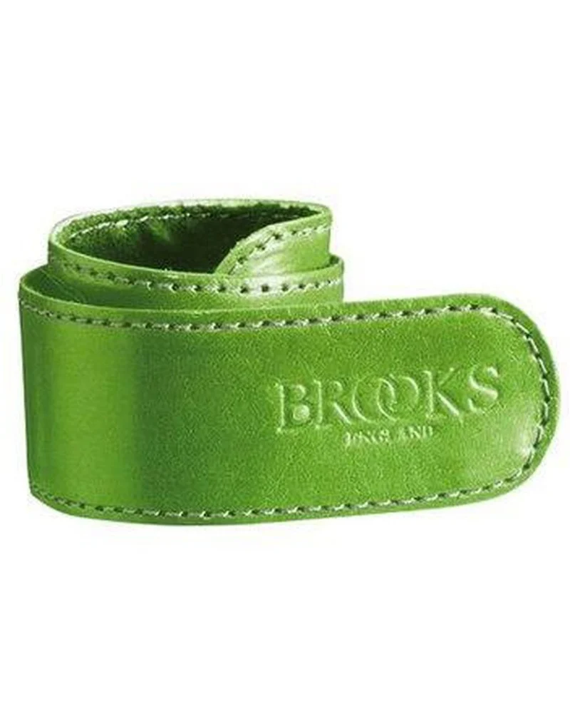 Brooks Trouser Strap 真皮綁褲腳帶 蘋果綠色