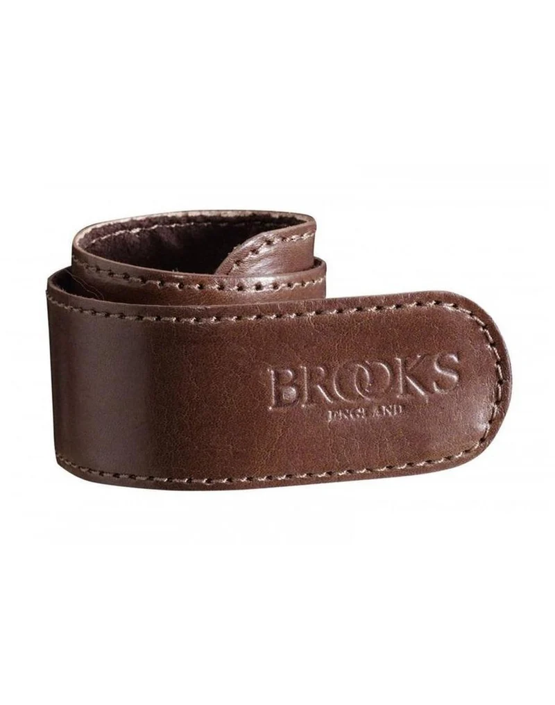 Brooks Trouser Strap 真皮綁褲腳帶 褐色