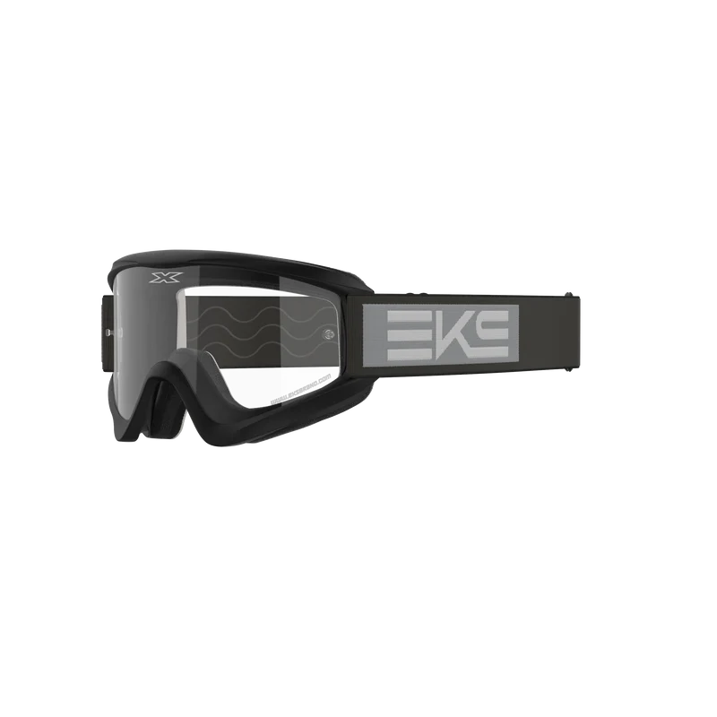 GOX Flat-Out Goggle EKS Black Grey - Clear