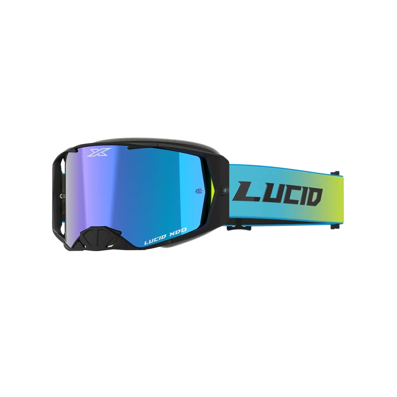 Lucid Goggle LUCID TM Flo Fade Blue - Blue Mirror Lens