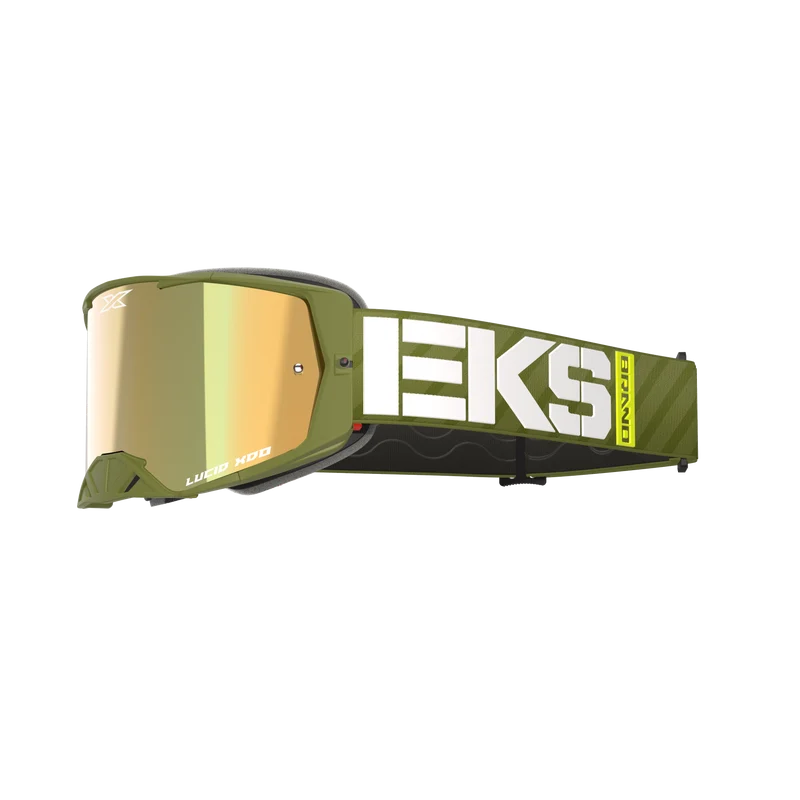 Lucid Goggle Signature Edition Military Appreciation - Gold Mirror Lens