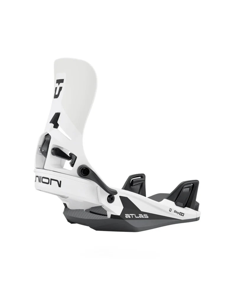 Union Atlas Step On® White Snowboard Bindings