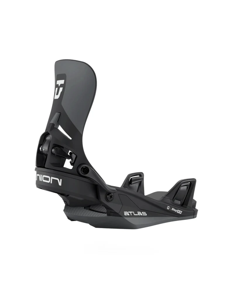 Union Atlas Step On® Black Snowboard Bindings