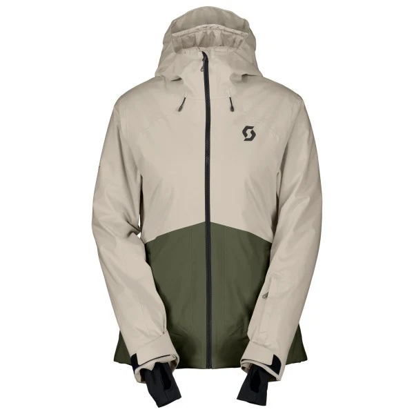 Scott Ultimate Dryo 10 Ski Jas Dames Groen/Bruin